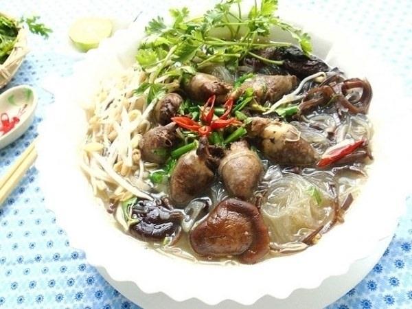 Miến tim gà