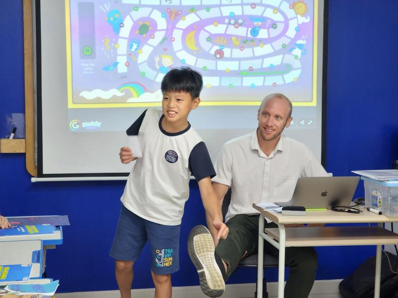 Những trò chơi thú vị được lồng ghép vào mỗi bài học