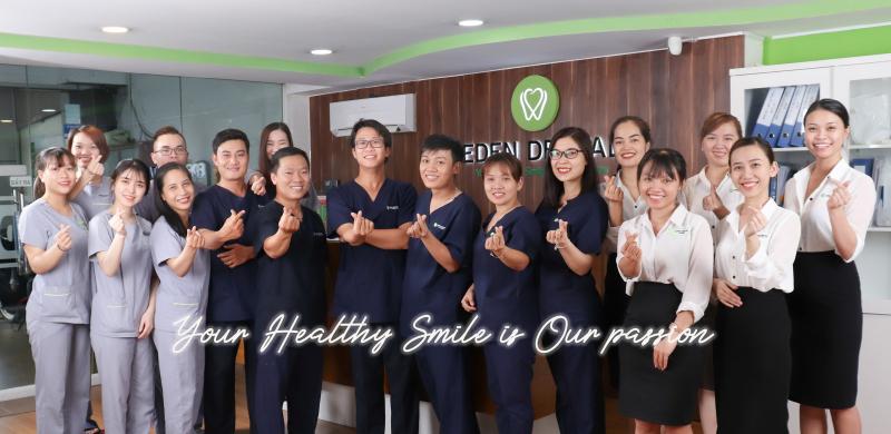 Nha khoa EDEN sở hữu đội ngũ bác sĩ RHM ĐH Y Dược TP. HCM trực tiếp khám và điều trị