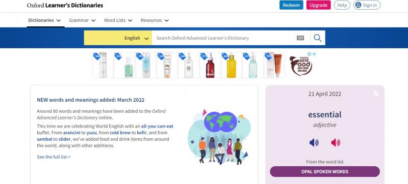 Từ điển tiếng Anh online Oxford