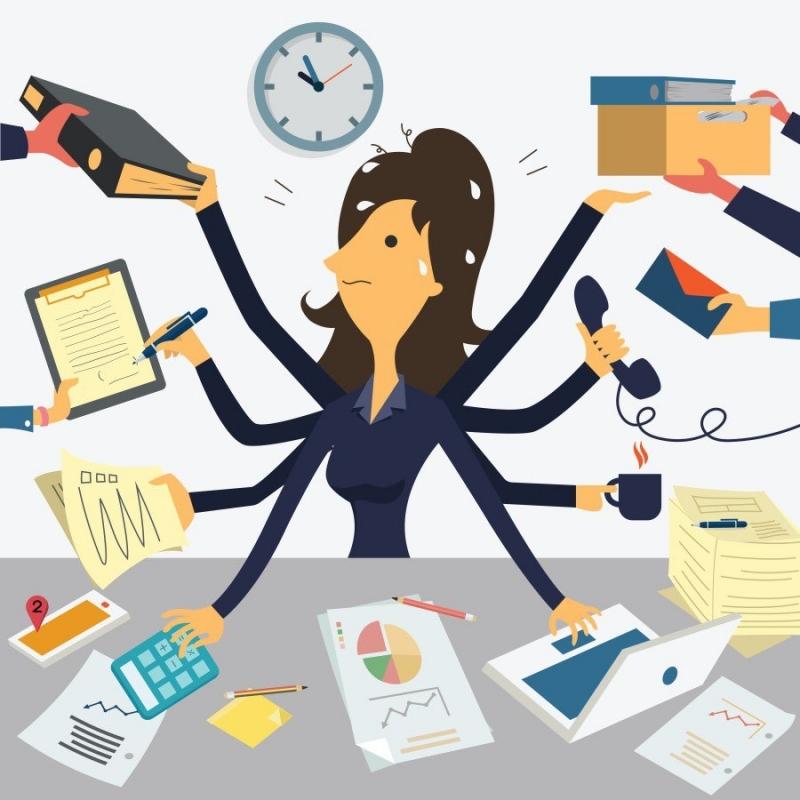 Bạn bối rối vì quá nhiều công việc