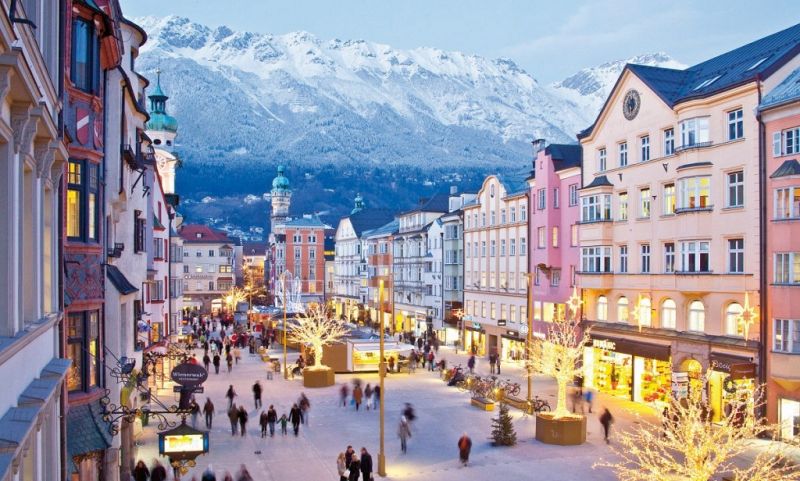 Phố Maria Theresien,Innsbruck (Áo)