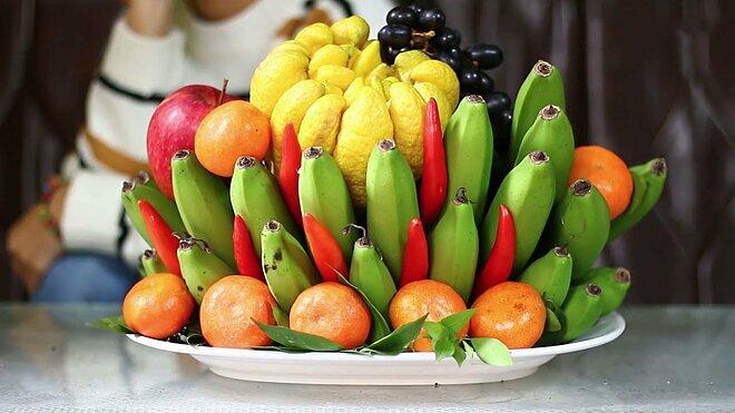 Mâm ngũ quả không thể thiếu chuối