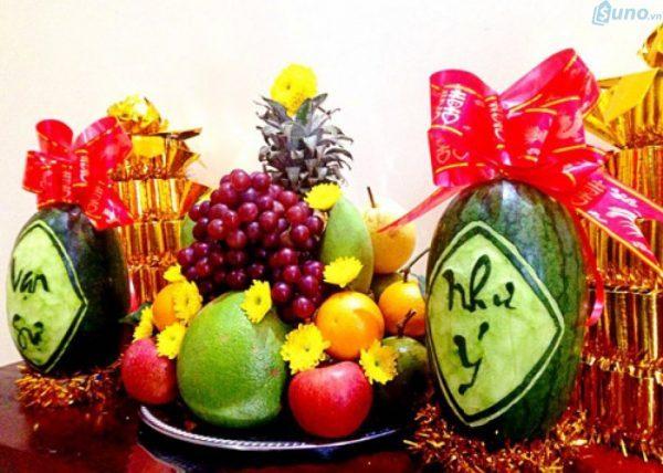 Quả nho trong mâm ngũ quả ngày Tết