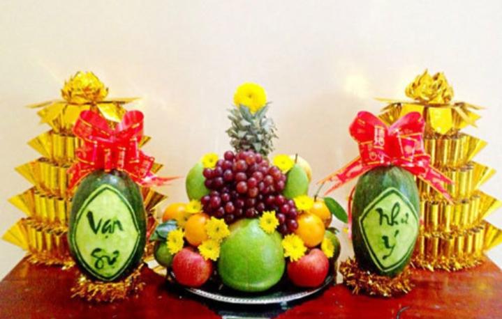 Quả táo trong mâm ngũ quả ngày Tết
