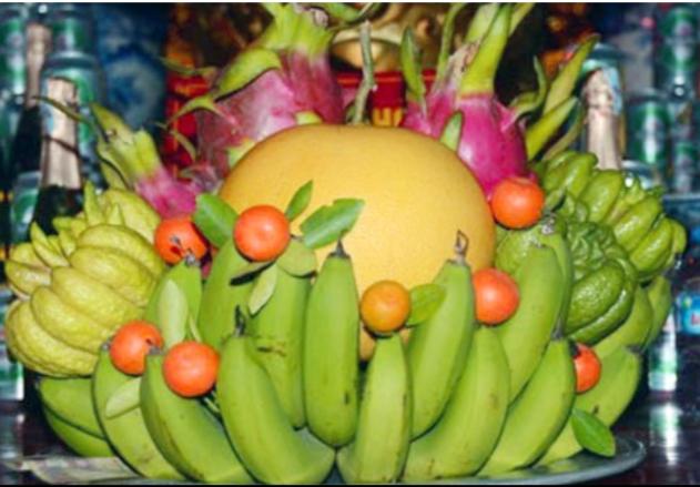 Quả thanh long trọng mâm ngũ quả ngày Tết