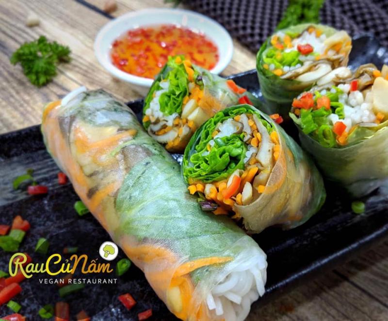 Các món ăn thanh đạm, bắt mắt, bổ dưỡng của Rau Củ Nấm Vegan