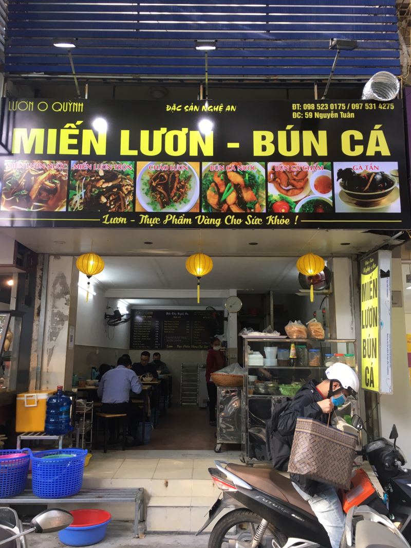Quán Miến Lươn Bún Cá O Quỳnh