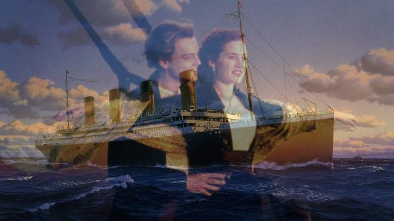 Jack  và Rose trong phim Titanic