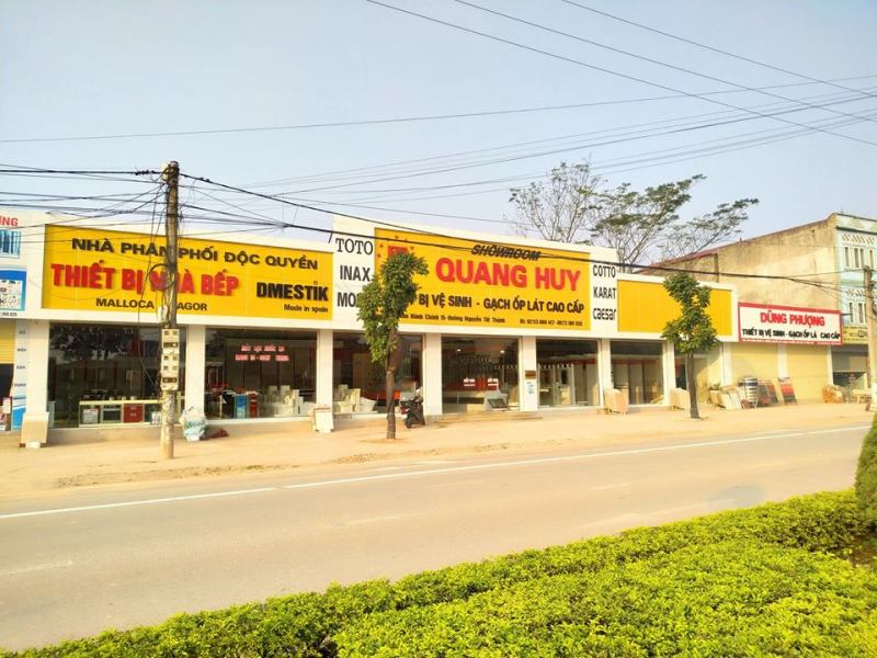 Showroom VLXD - Nội thất Quang Huy