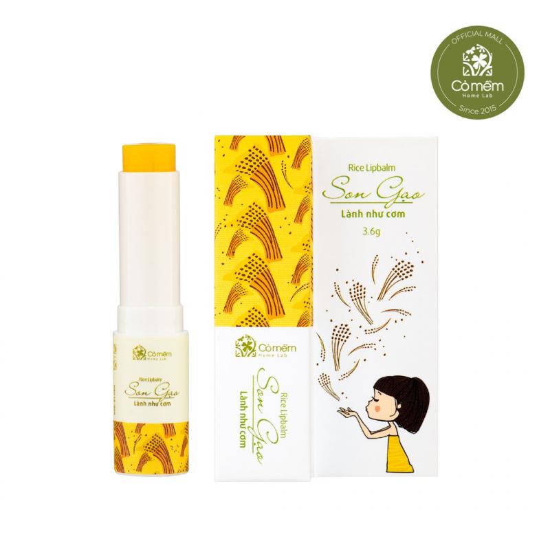 Son dưỡng môi gạo Cỏ Mềm