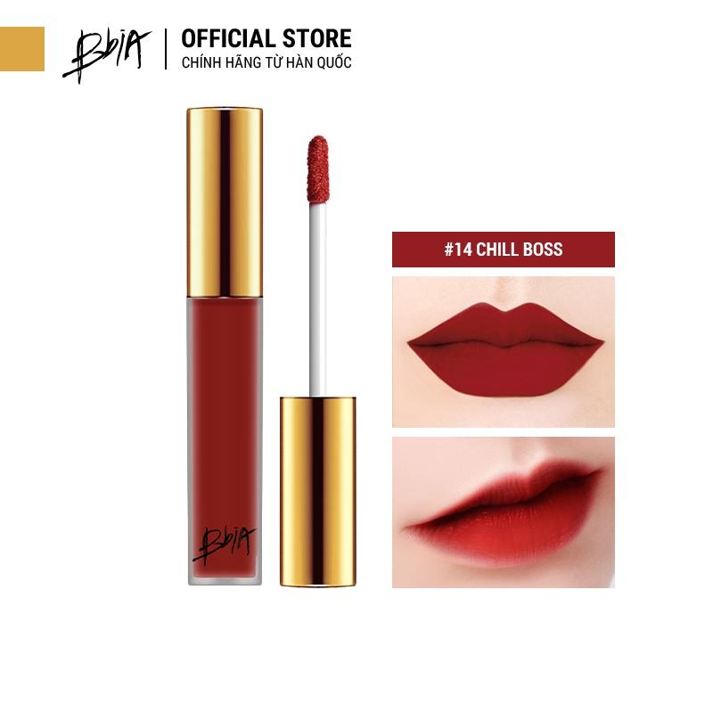 Son kem lì Bbia Last Velvet Lip Tint Version 3 - 14 Chill Boss (Màu đỏ lạnh)