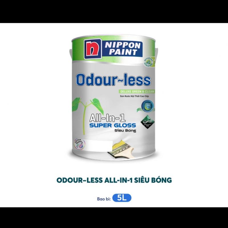 Sơn Nippon Odour-less All-in-one Siêu Bóng