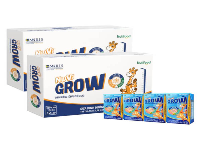 Sữa bột dinh pha sẵn Nuvi Grow