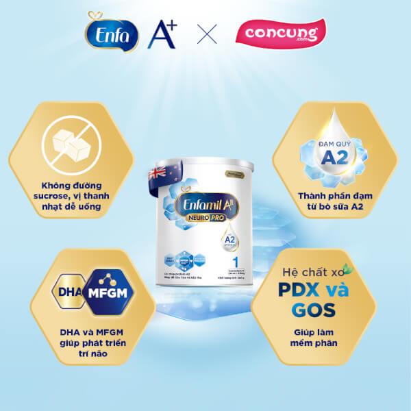 Sữa Bột Enfamil A2 Neuropro
