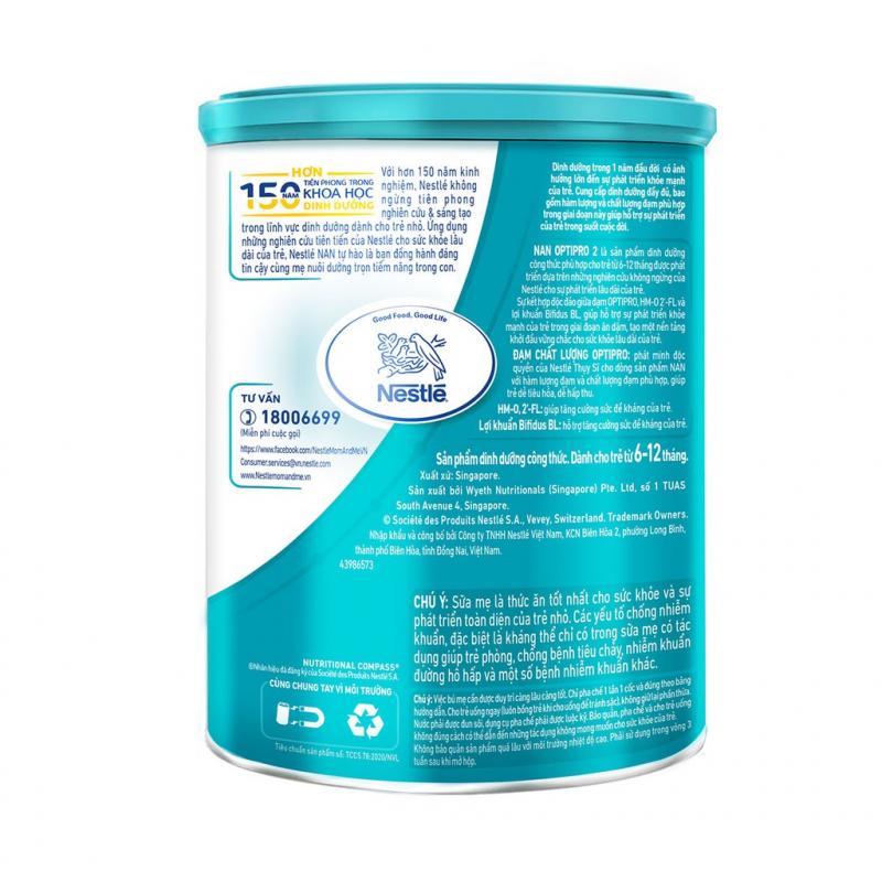 Sữa bột Nestle NAN OPTIPRO HM-O