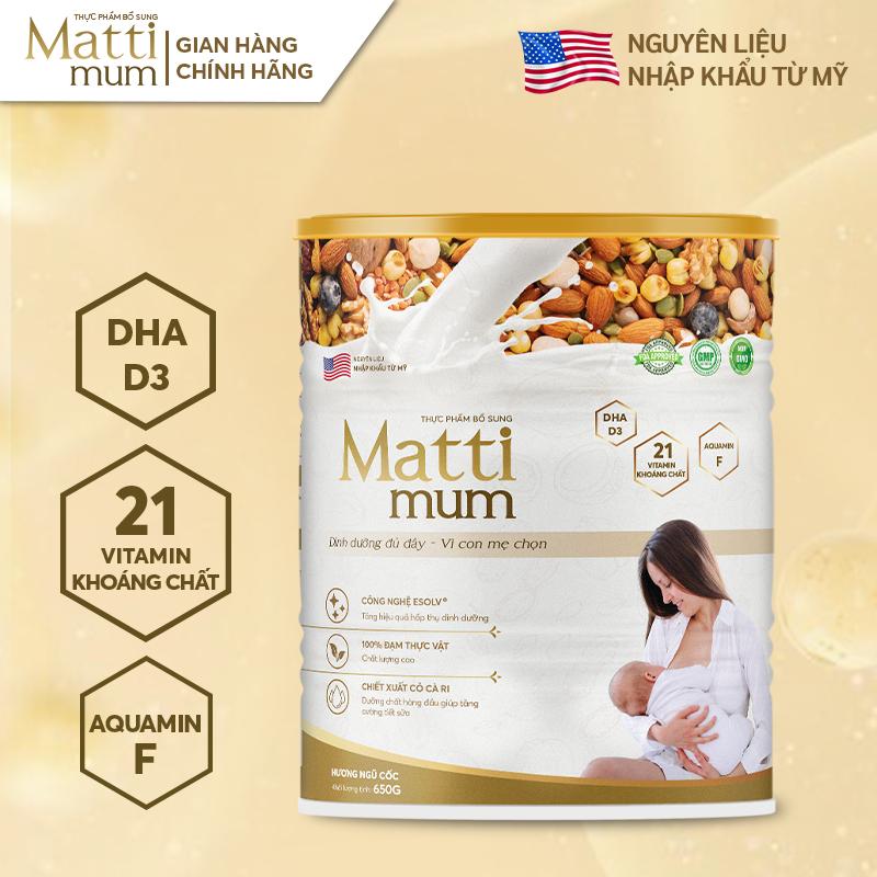 Sữa hạt lợi sữa Matti Mum