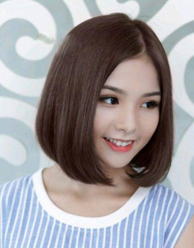 Tóc ngắn cụp đuôi