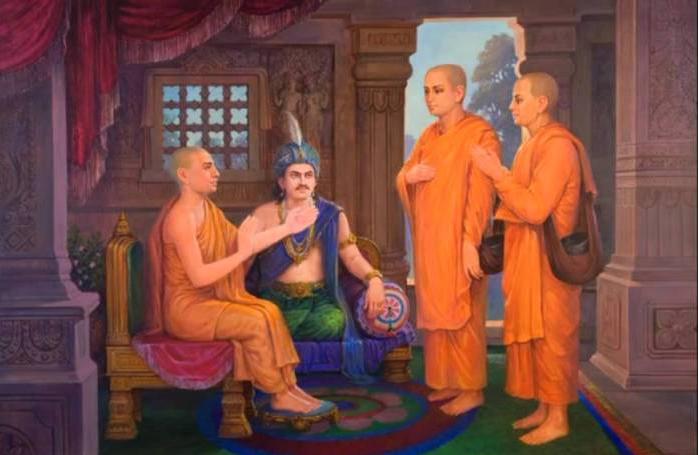 Những cuộc tranh biện hết sức ly kỳ của Tôn giả Ca Chiên Chiên vẫn được lưu truyền tới tận ngày nay. Ảnh minh họa