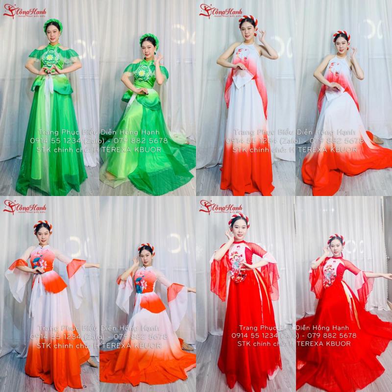 Trang Phục Biểu Diễn Hồng Hạnh