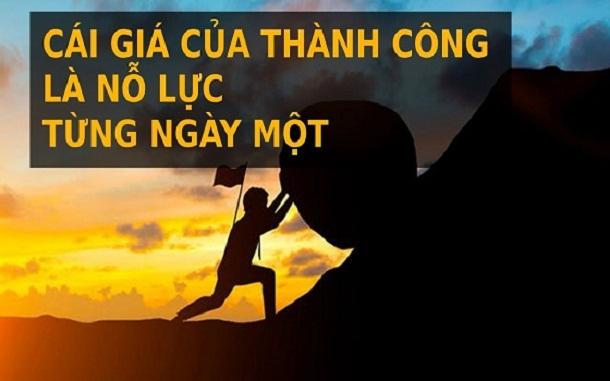 Đừng bao giờ dừng chân và bỏ cuộc