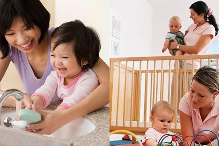 Trông trẻ/người già tại nhà