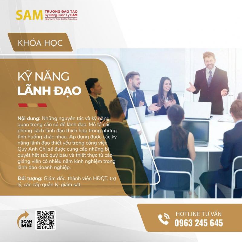 Trường đào tạo kĩ năng quản lý Sam