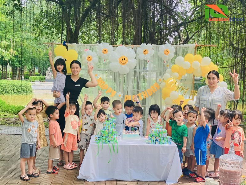 Buổi dã ngoại của học sinh trường mầm non IQ Montessori