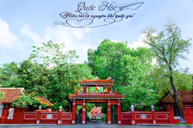 Trường THPT Chuyên Quốc Học Huế (bề dày lịch sử hơn 129 năm)