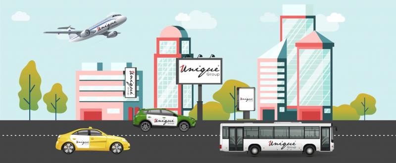 Unique Integrated Outdoor Advertising