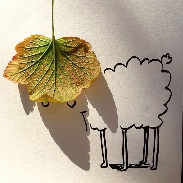 Vẽ cái bóng