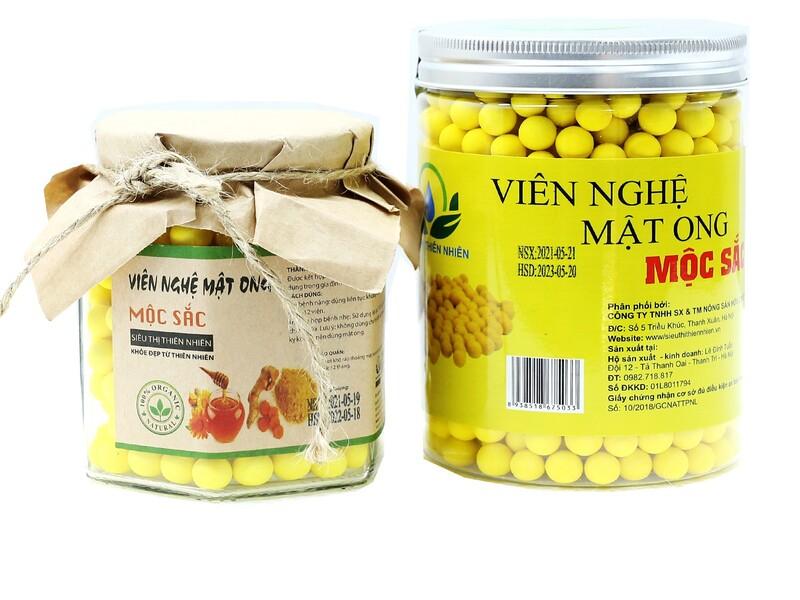 Viên nghệ mật ong Mộc Sắc