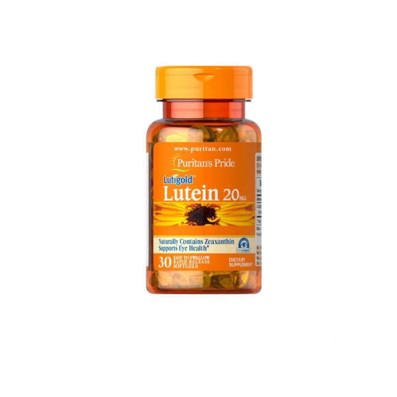 Viên uống bổ mắt, tăng cường thị lực Puritan's Pride Lutigold Lutein 20mg