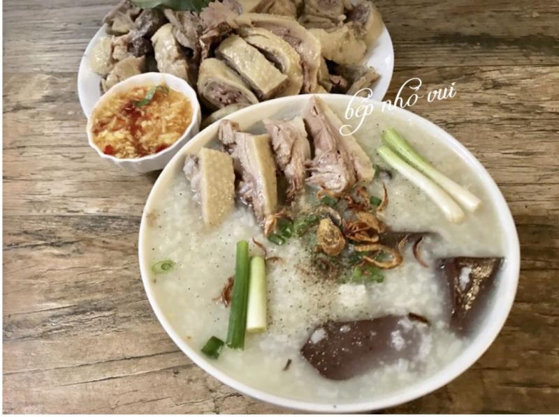 Cháo vịt