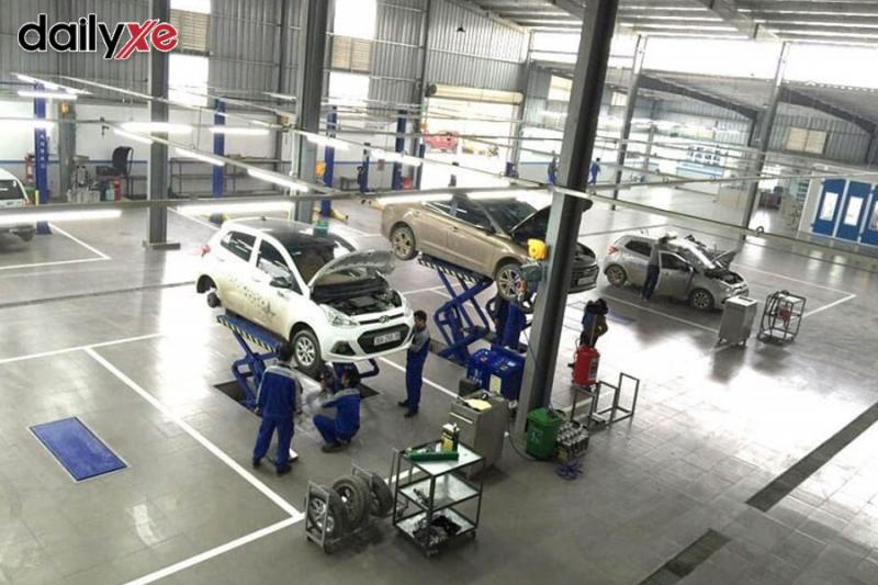 Xưởng sửa chữa Hyundai Phạm Hùng
