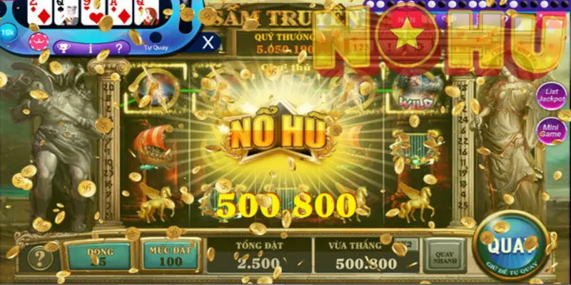 Cá Cược Tại Game Bài Nổ Hũ MG thắng lớn dễ dàng 2 Quay hũ với số tiền cược phù hợp để tăng cơ hội thắng quay hũ