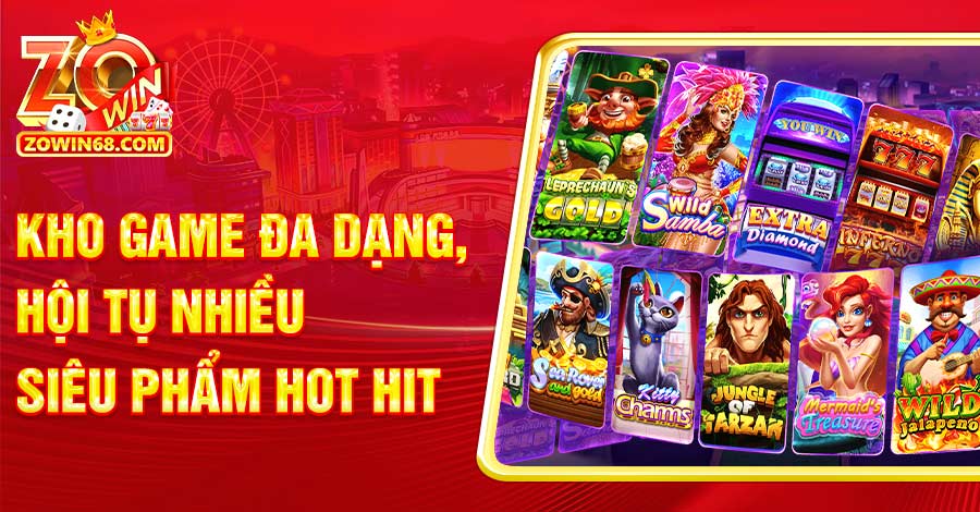 Kho trò chơi đa dạng đáp ứng nhu cầu đặt cược và kiếm tiền trọn vẹn Kho trò chơi đa dạng đáp ứng nhu cầu đặt cược và kiếm tiền trọn vẹn