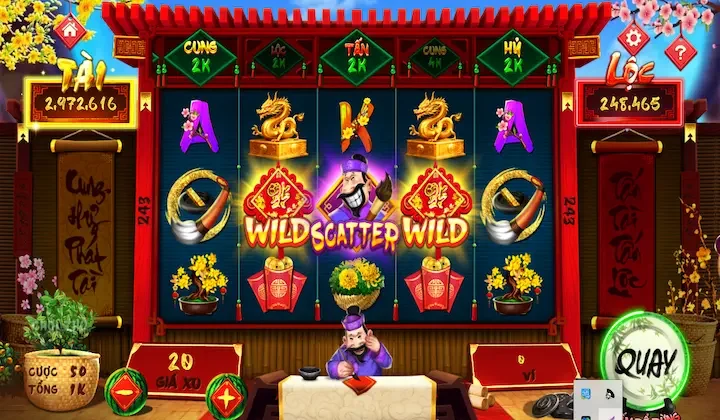 Biểu tượng trong slot game Ông đồ Zowin
